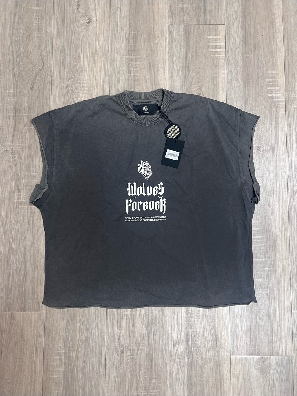 Darc Sport Wolves You’ll Know Grunge Cut Off Size S